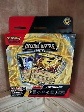 Pokémon Deluxe Battle Deck Zapdos ex Play Level 2 TCG Pokemon 30th Anniversary